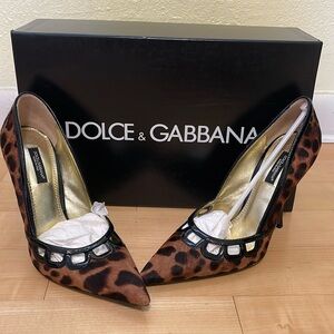Dolce & Gabbana Leopard heels